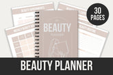 Beauty Planner - 30 Pages